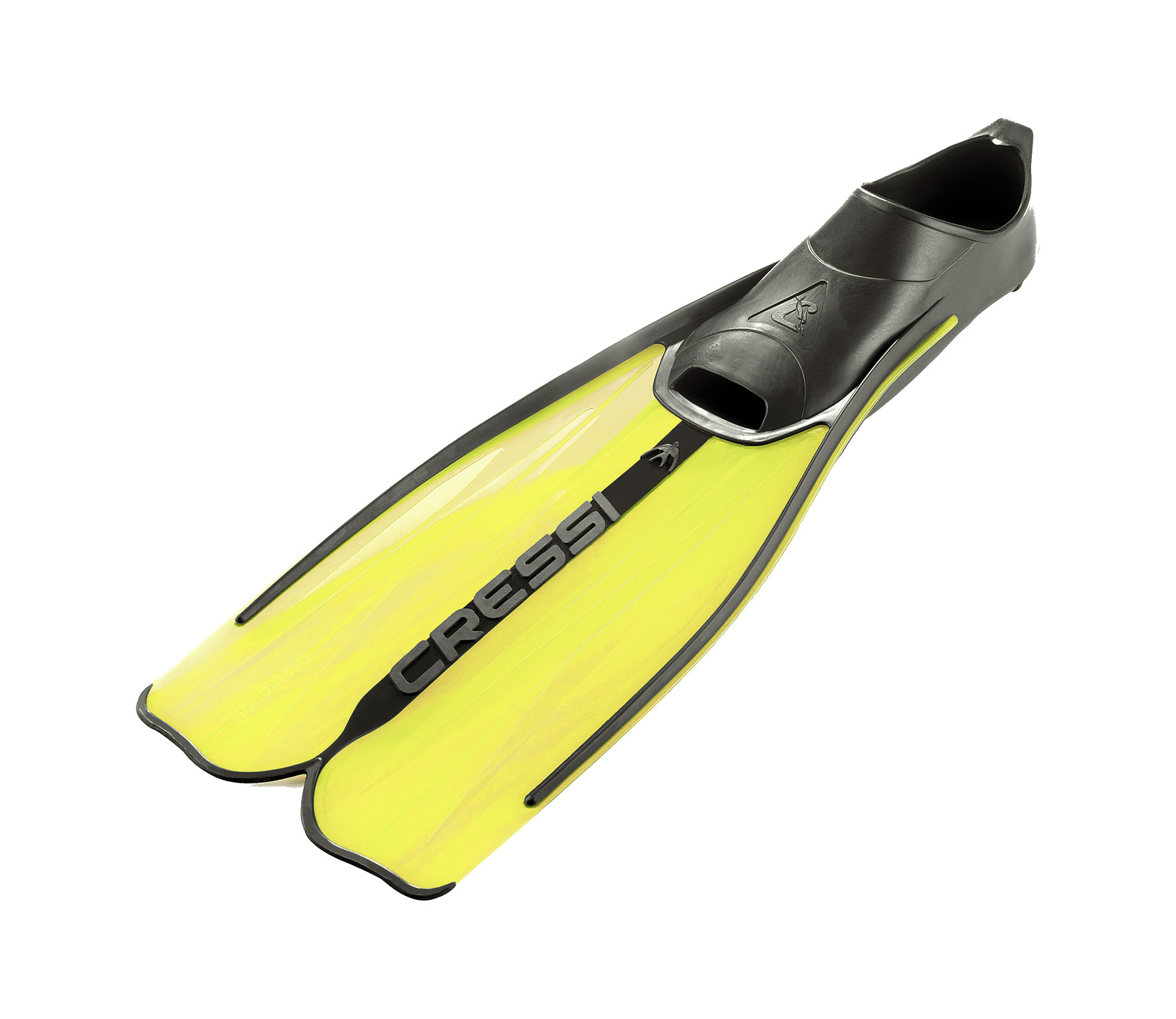 aletas de snorkeling y natación rondinella de cressi - diseño fácil, ligero y eficaz